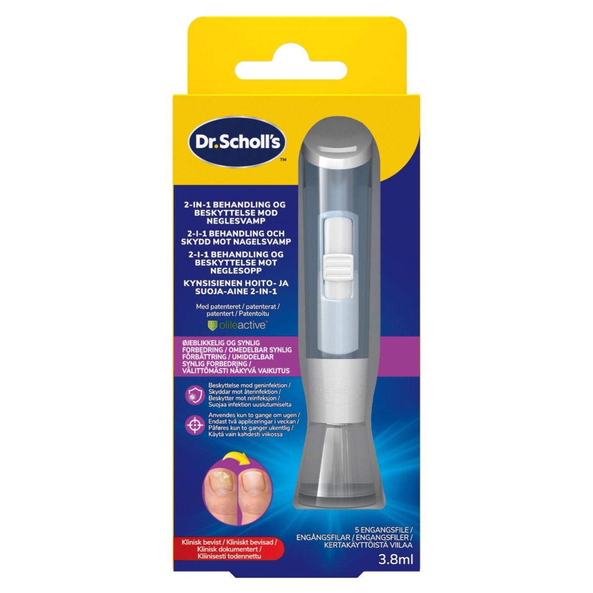 Scholl Nagelsvampbehandling 4 ml