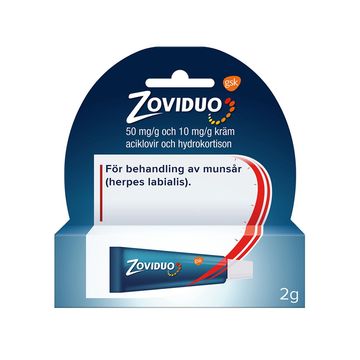 Zoviduo, kräm 50 mg/g + 10 mg/g