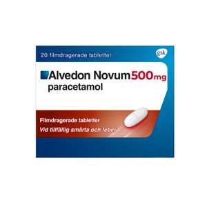 Alvedon Novum, filmdragerad tablett 500 mg