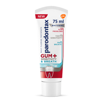 Parodontax Gum+Sensitivity & Breath Whitening tandkräm 