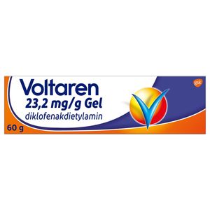 Voltaren, gel 23,2 mg/g GlaxoSmithKline Consumer Healthcare ApS