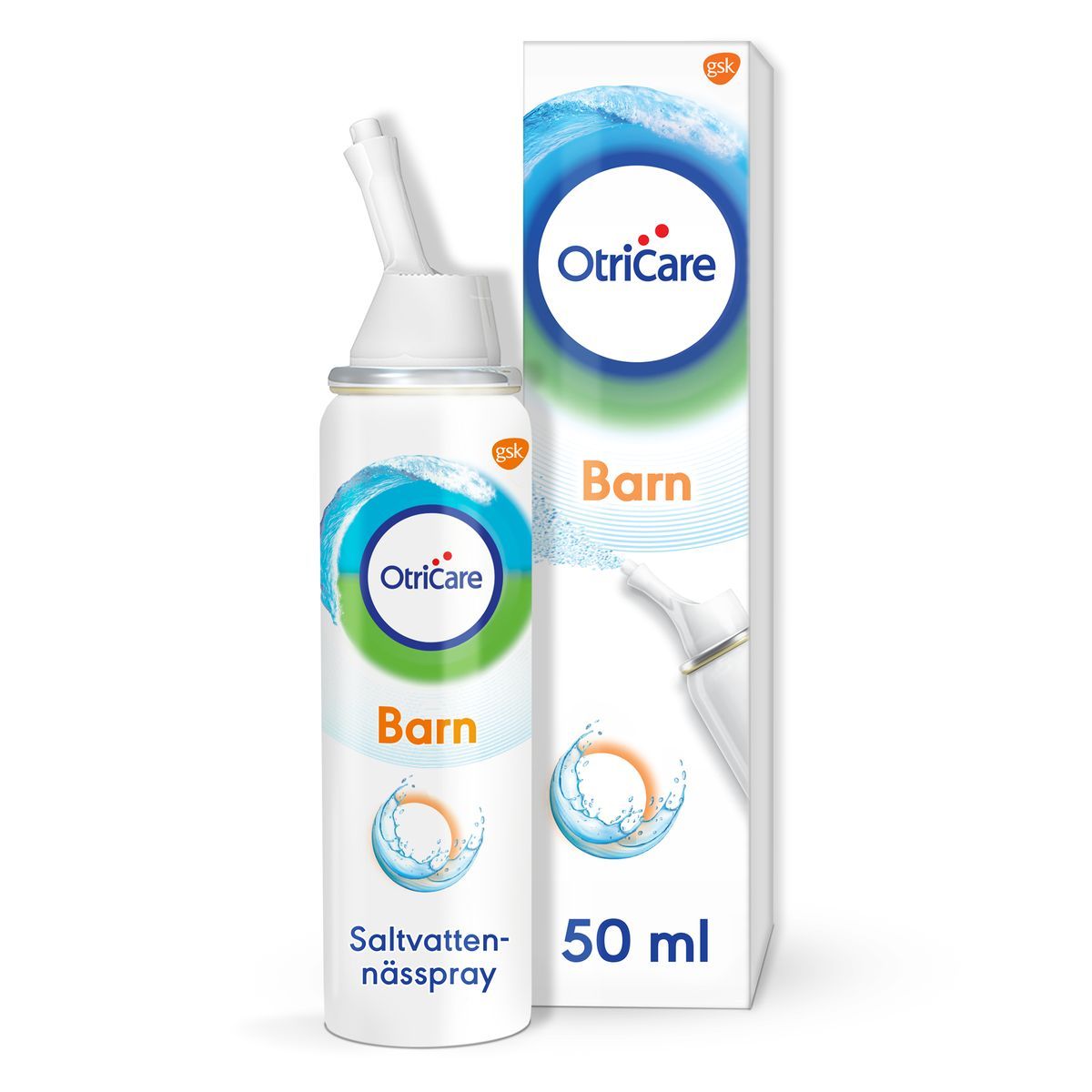 Otricare saltvatten nässpray för Barn & Bebis 50 ml