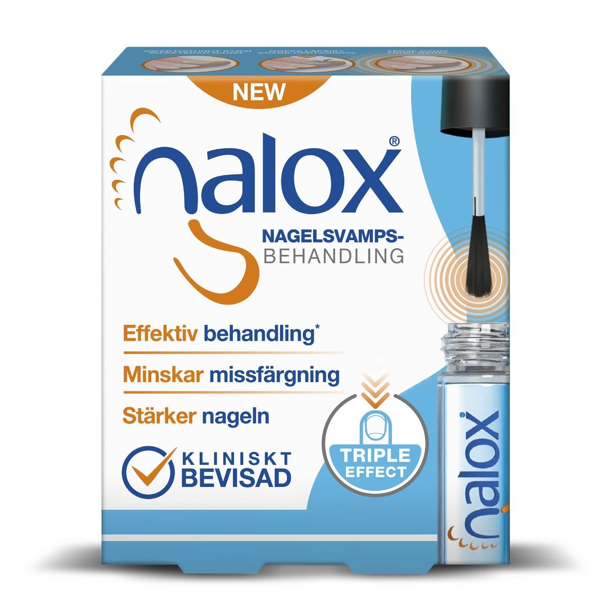 Nalox nagelsvampsbehandling, flaska
