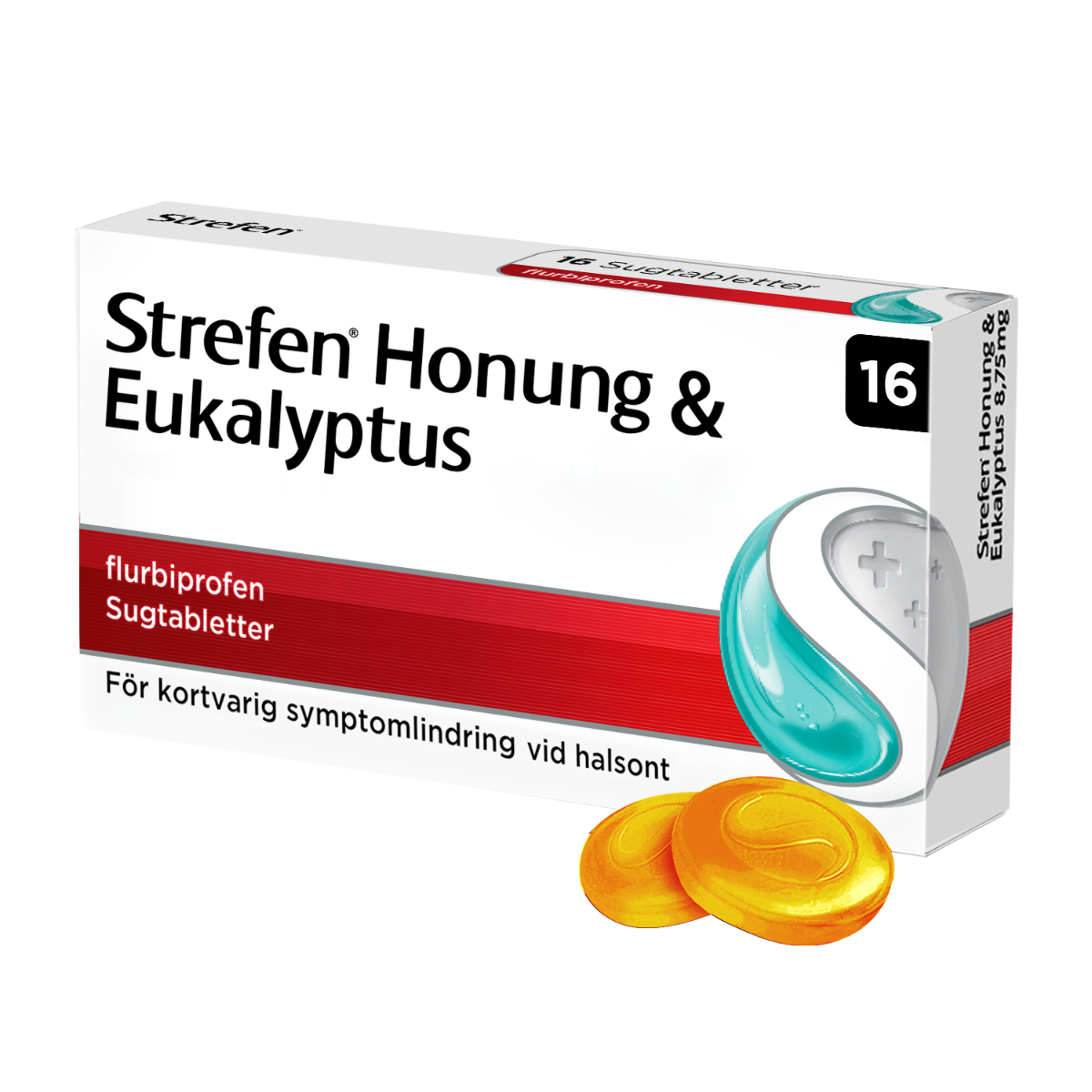 Strefen Honung & Eukalyptus, sugtablett 8,75 mg