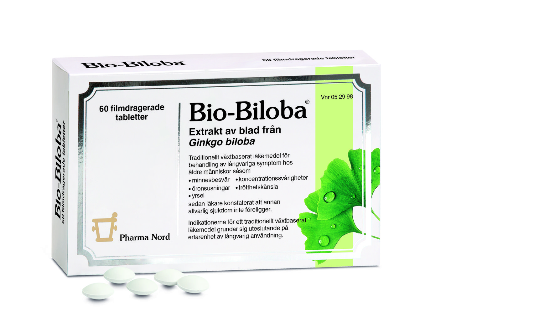Bio-Biloba, filmdragerad tablett