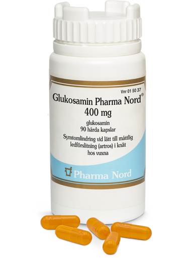 Glukosamin Pharma Nord, kapsel, hård 400 mg