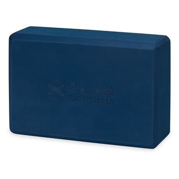 Gaiam Essentials yoga brick blue