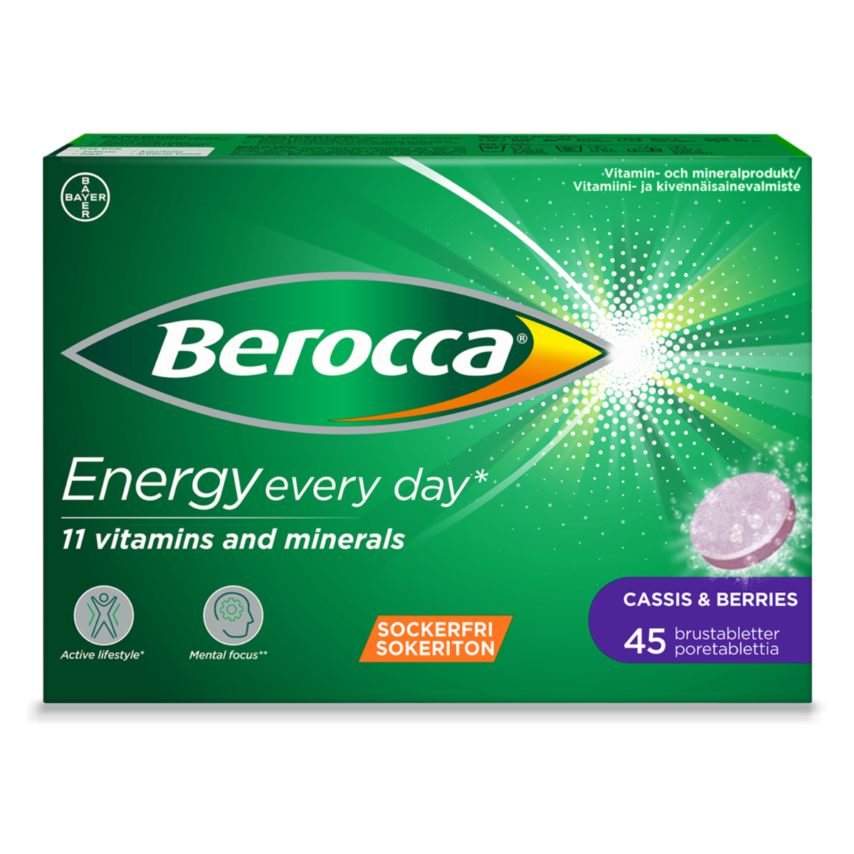 Berocca Energy Cassis&Berries