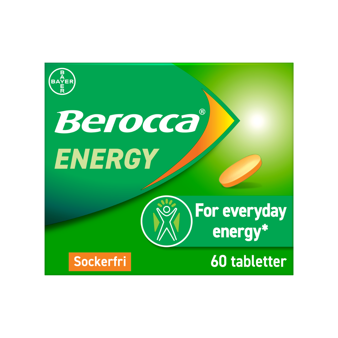 Berocca Energy Filmdragerade Tabletter 60st | Skönhet och hälsa - Hälsovård | Apoteka
