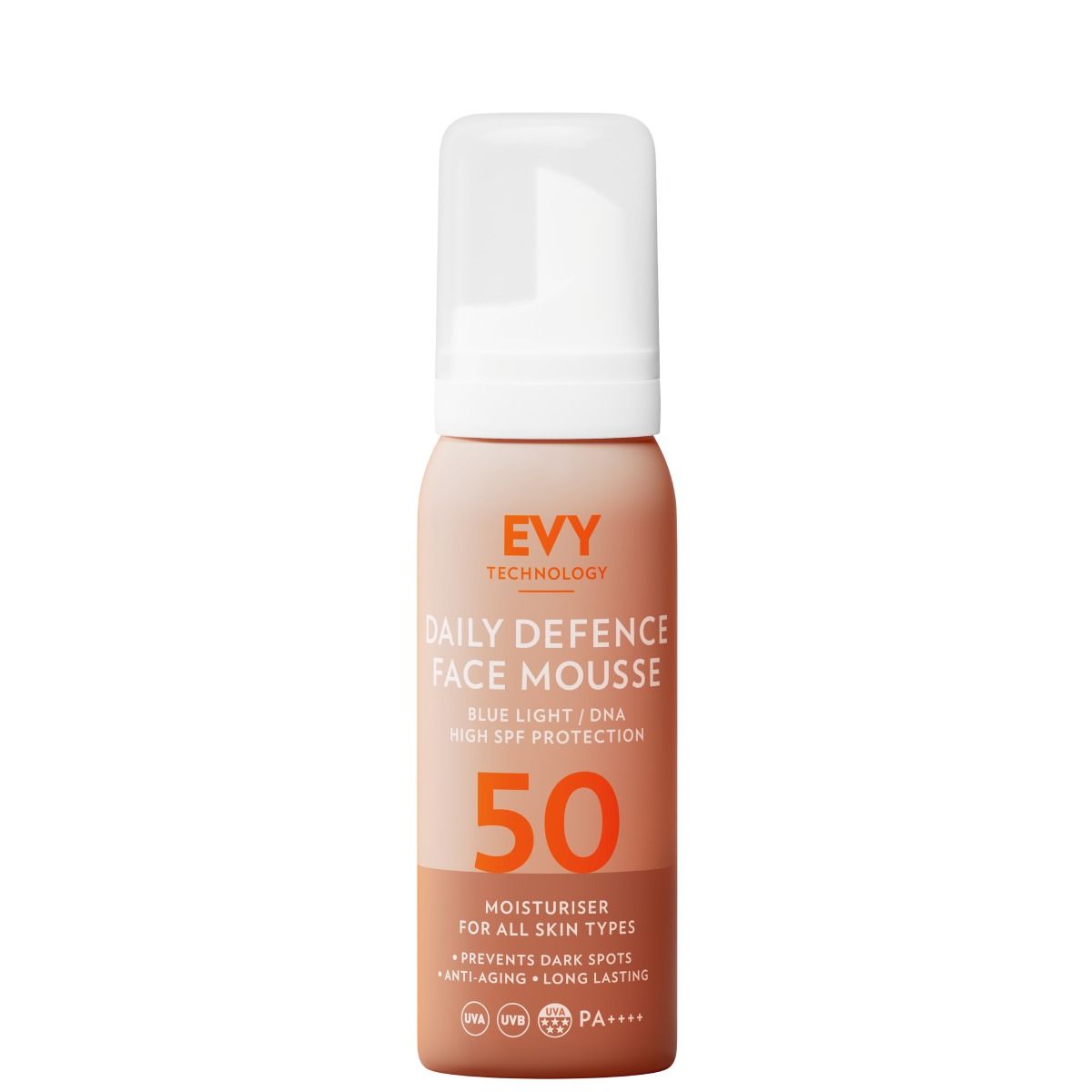 Evy Daily Defense Face Mousse SPF 50