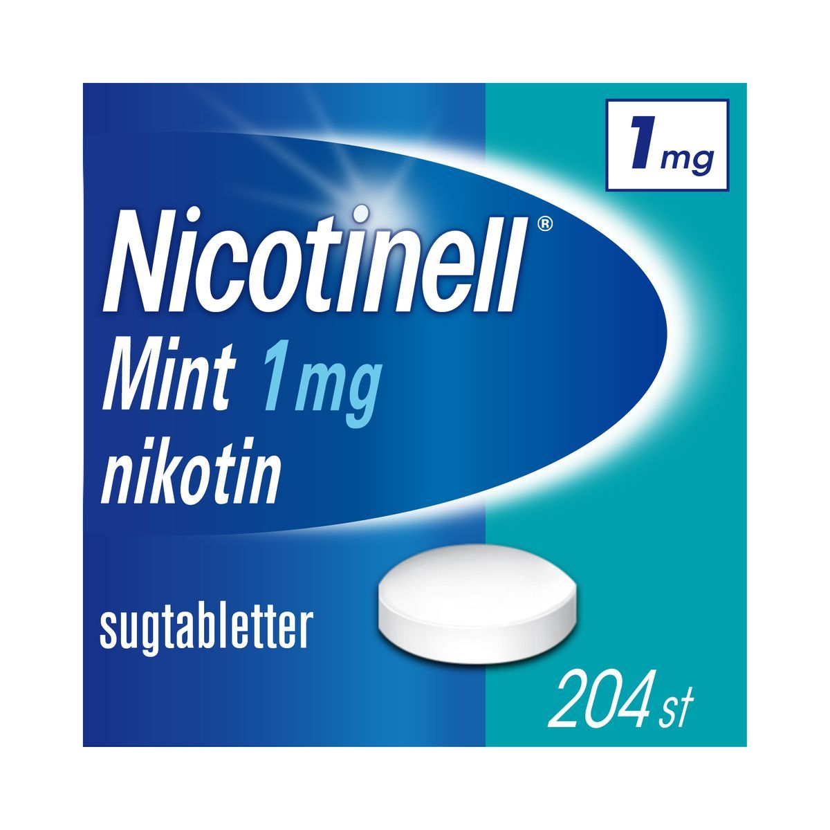 Nicotinell Mint, komprimerad sugtablett 1 mg
