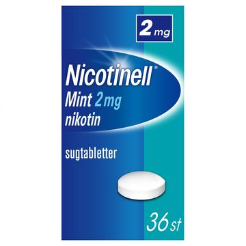 Nicotinell Mint, komprimerad sugtablett 2 mg