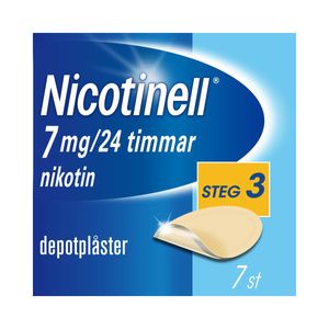 Nicotinell, depotplåster 7 mg/24 timmar
