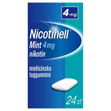 Nicotinell Mint, medicinskt tuggummi 4 mg