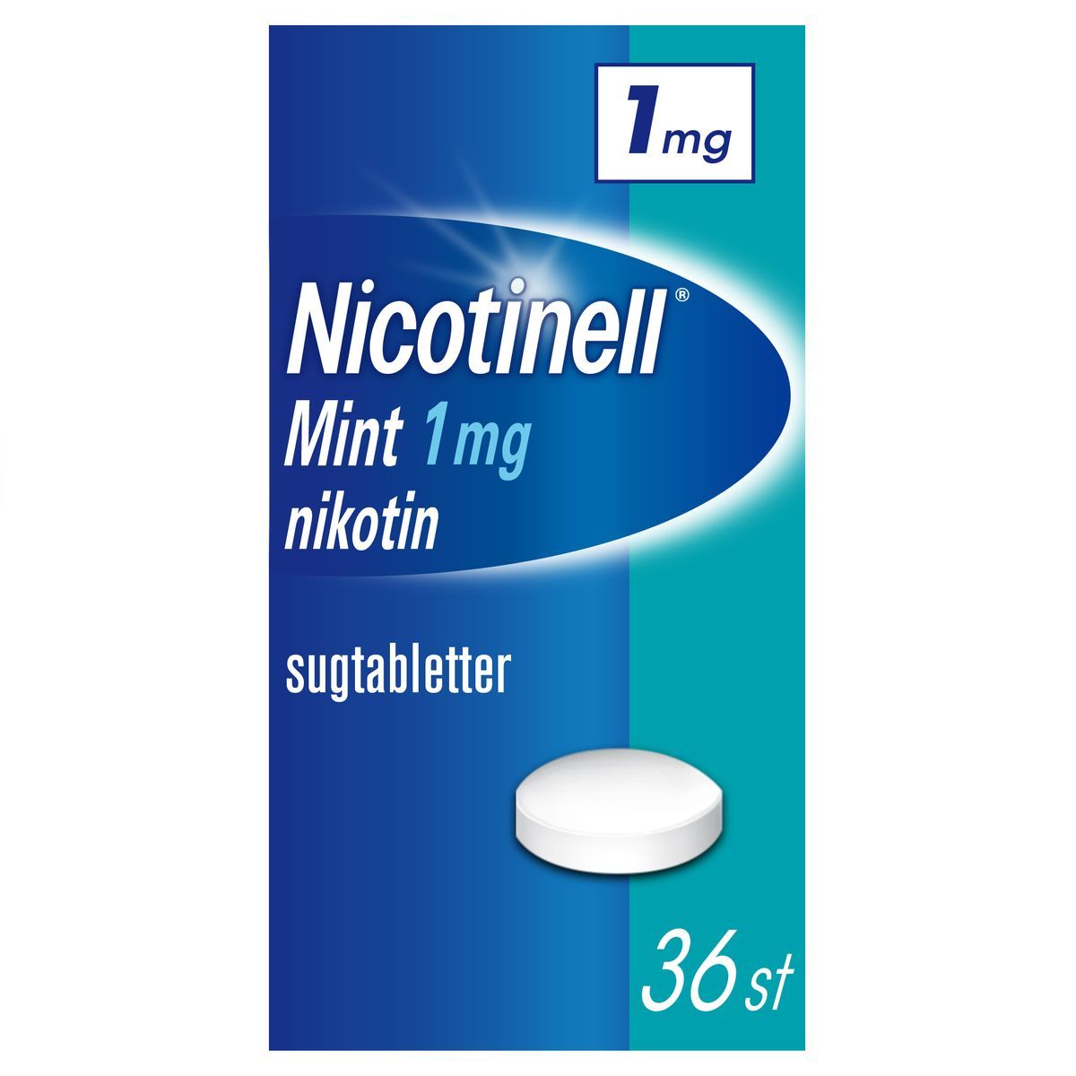 Nicotinell Mint, komprimerad sugtablett 1 mg