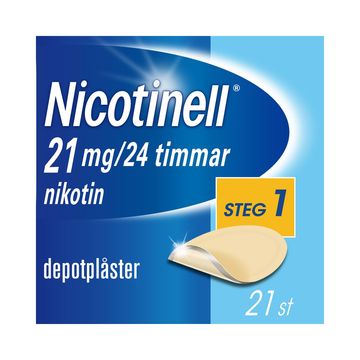 Nicotinell, depotplåster 21 mg/24 timmar