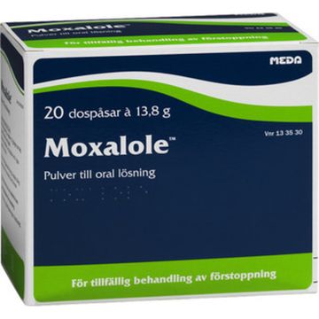 Moxalole, pulver till oral lösning i dospåse