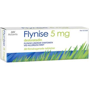 Flynise, filmdragerad tablett 5 mg