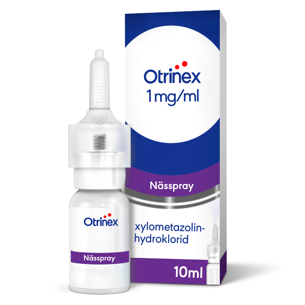 Otrinex, nässpray, lösning 1 mg/ml