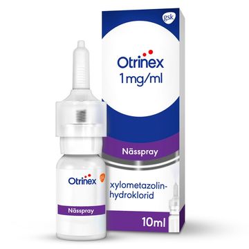 Otrinex, nässpray, lösning 1 mg/ml