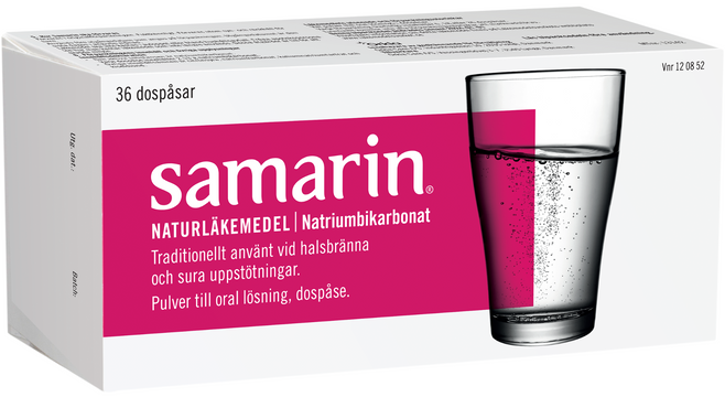 Samarin, pulver till oral lösning i dospåse