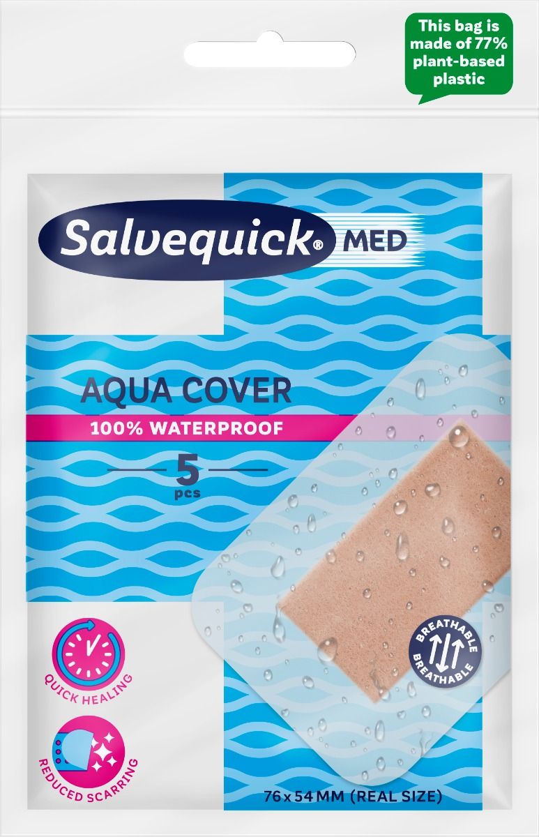 Orkla Care Sweden AB Salvequick Aqua Maxi Cover 5 st