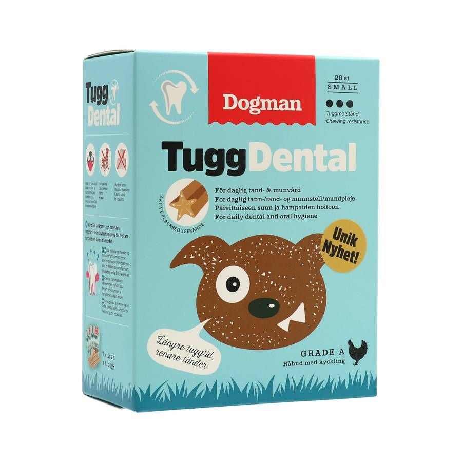 AB Dogman Dogman Tugg Dental med Kyckling 28 st