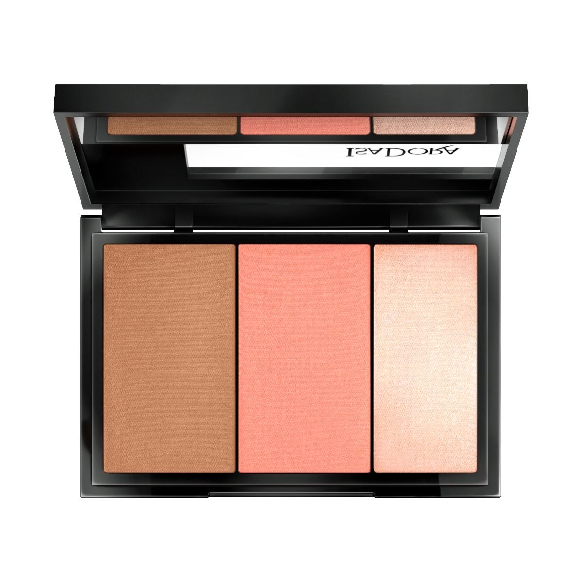 IsaDora Face Sculptor 3-in-1 Palette 60 Warm Peach 12 g