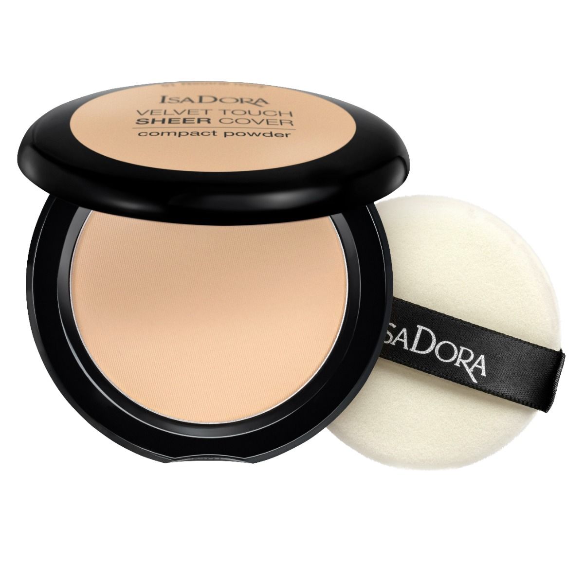 IsaDora Velvet Touch Sheer Cover Compact Powder 41 Neutral Ivory 10 g