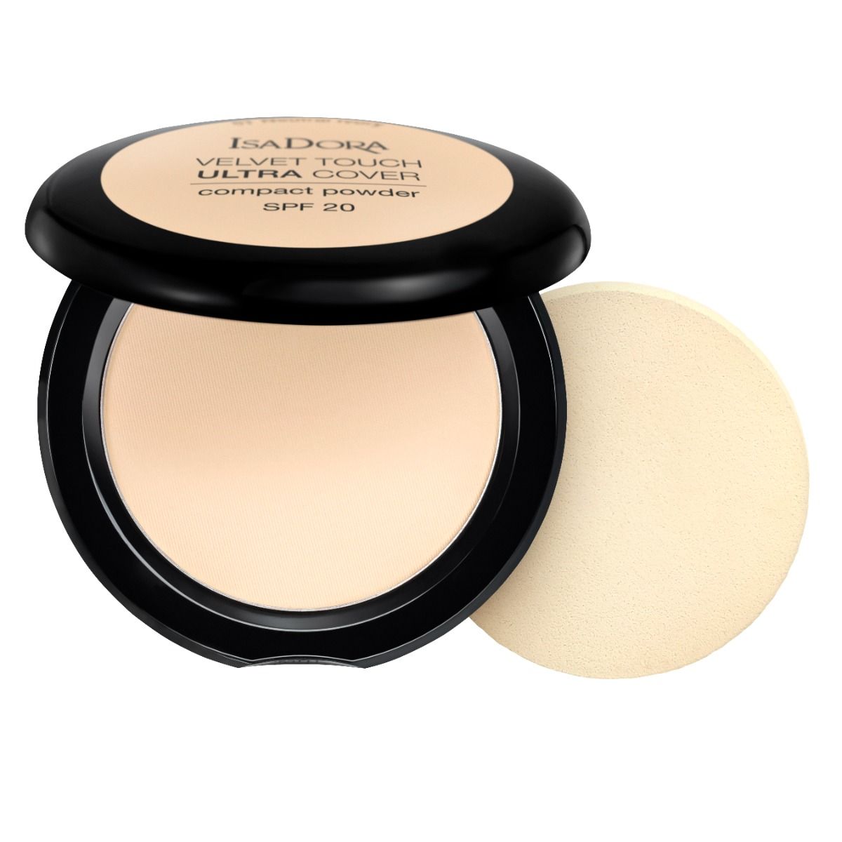 IsaDora Velvet Touch Ultra Cover Compact Powder SPF 20 60 Fair Porcelain 7.5 g