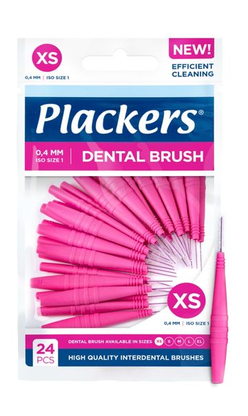 Plackers Dental Brush XS 0.4 mm