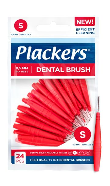 Plackers Dental Brush S 0.5 mm