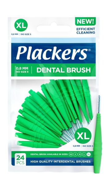 Plackers Dental Brush XL 0.8 mm
