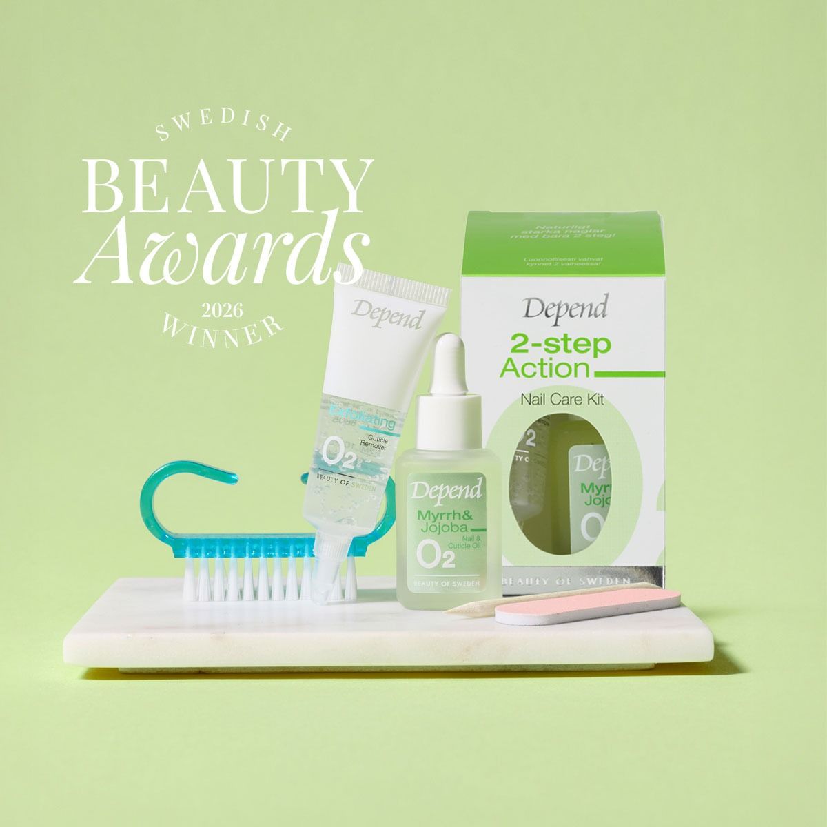 Depend 2 step Action Nail Care Kit