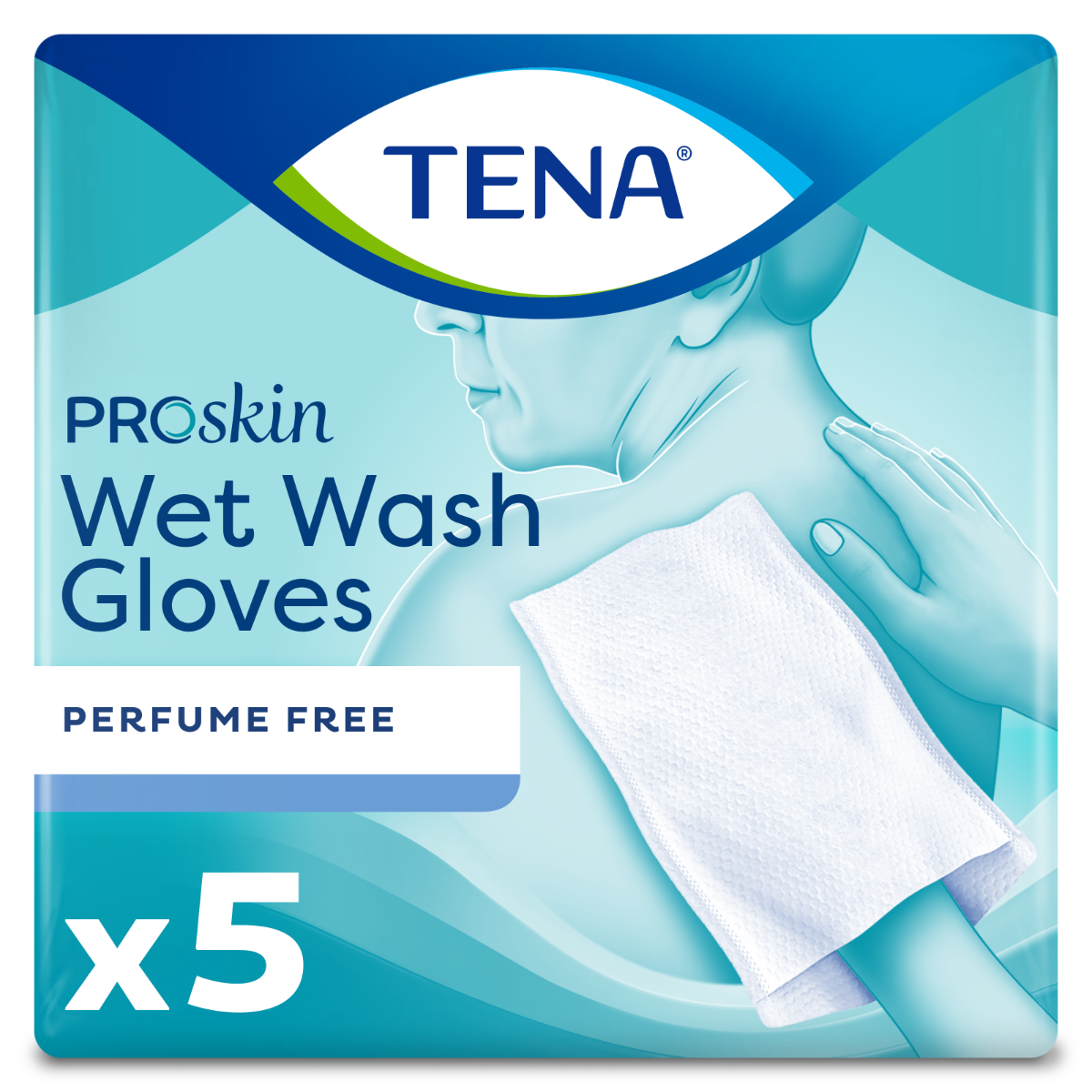 TENA Tvätthandske Oparfymerad