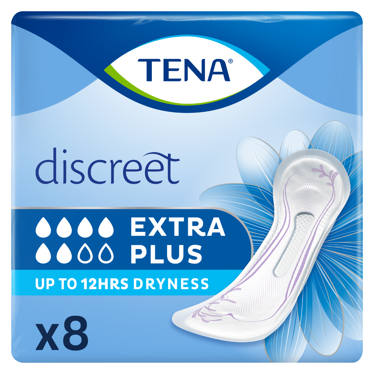 Tena discreet extra plus 8 st