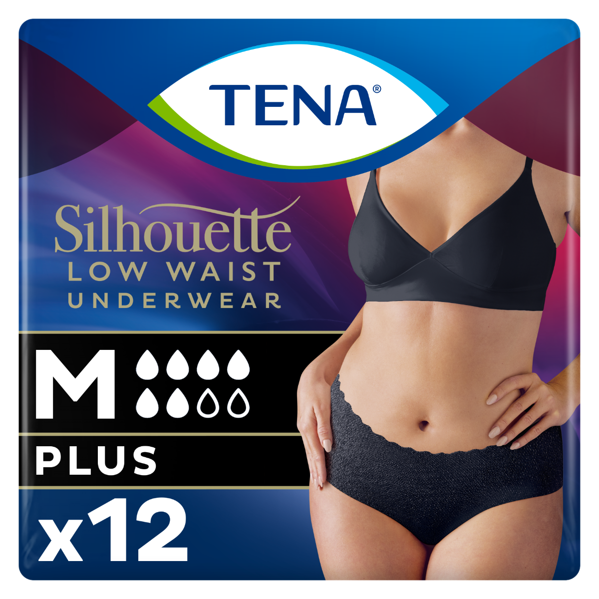 TENA Silhouette Plus M Black LW