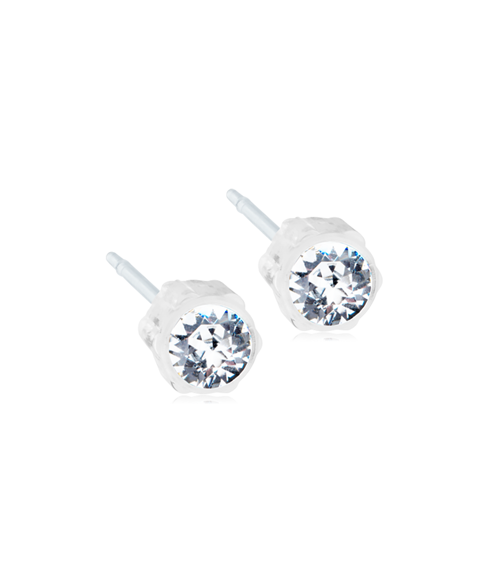 Blomdahl M B ezel 4 mm Crystal 1 par