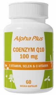 Alpha Plus Coenzym Q10 100mg 60 styck