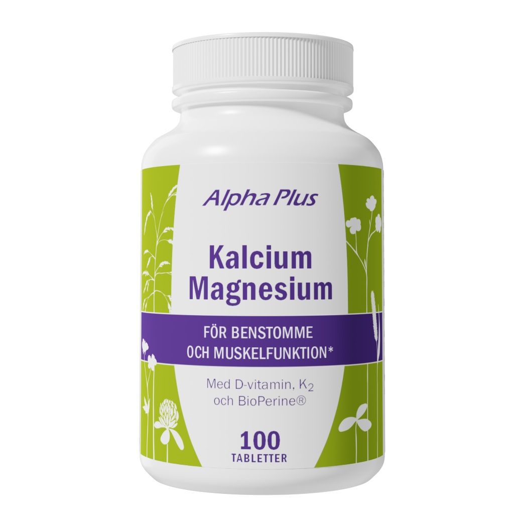 Alpha Plus Kalcium Magnesium 100 styck