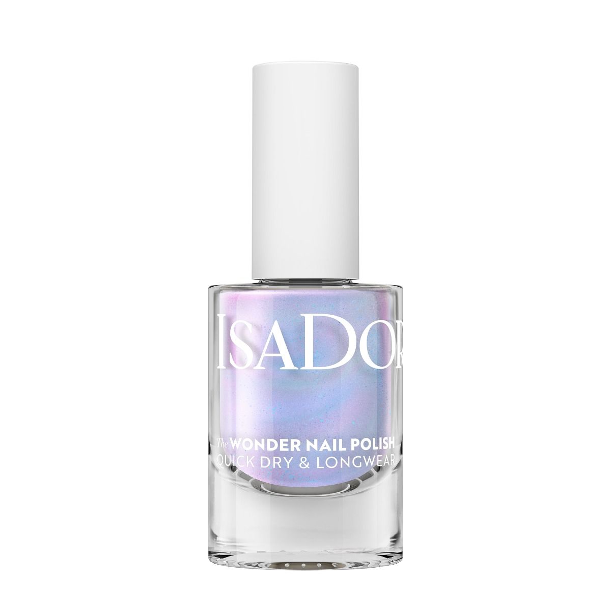 Isadora The Wonder Nail Polish Quick dry & Longwear 151 Purple Sparkle