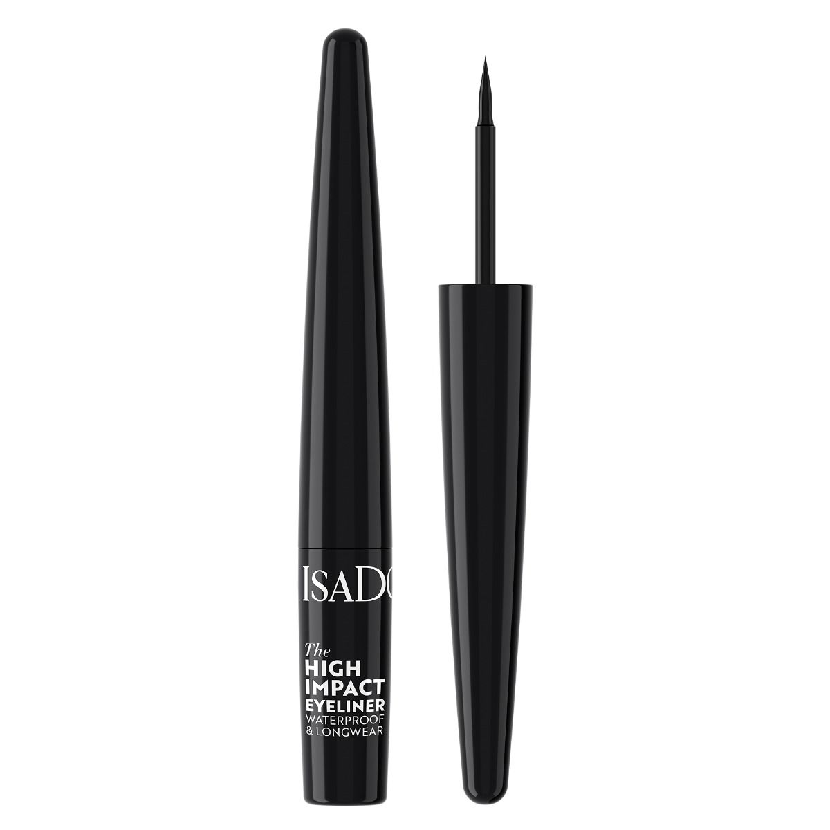 Isadora The High Impact Eyeliner 01 Reliable Black 1,7ML