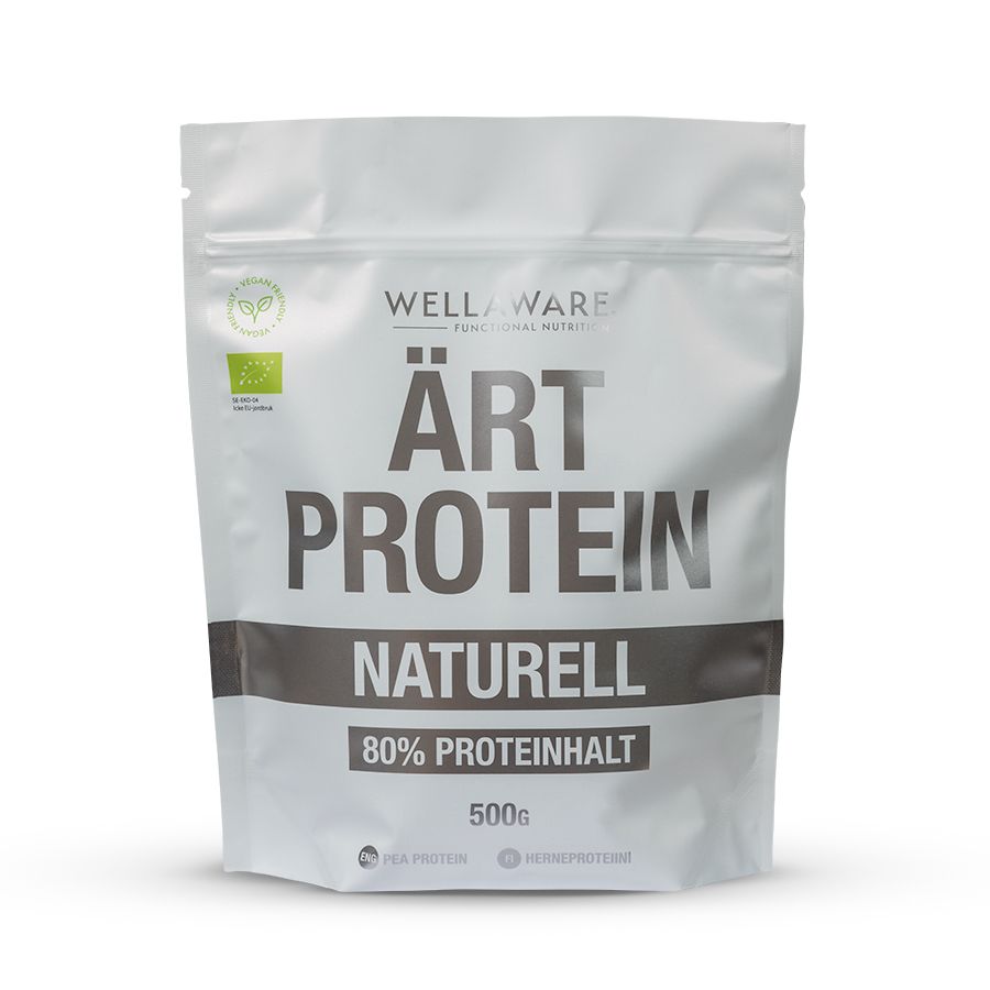 WellAware Ekologiskt ärtprotein naturell 500 g