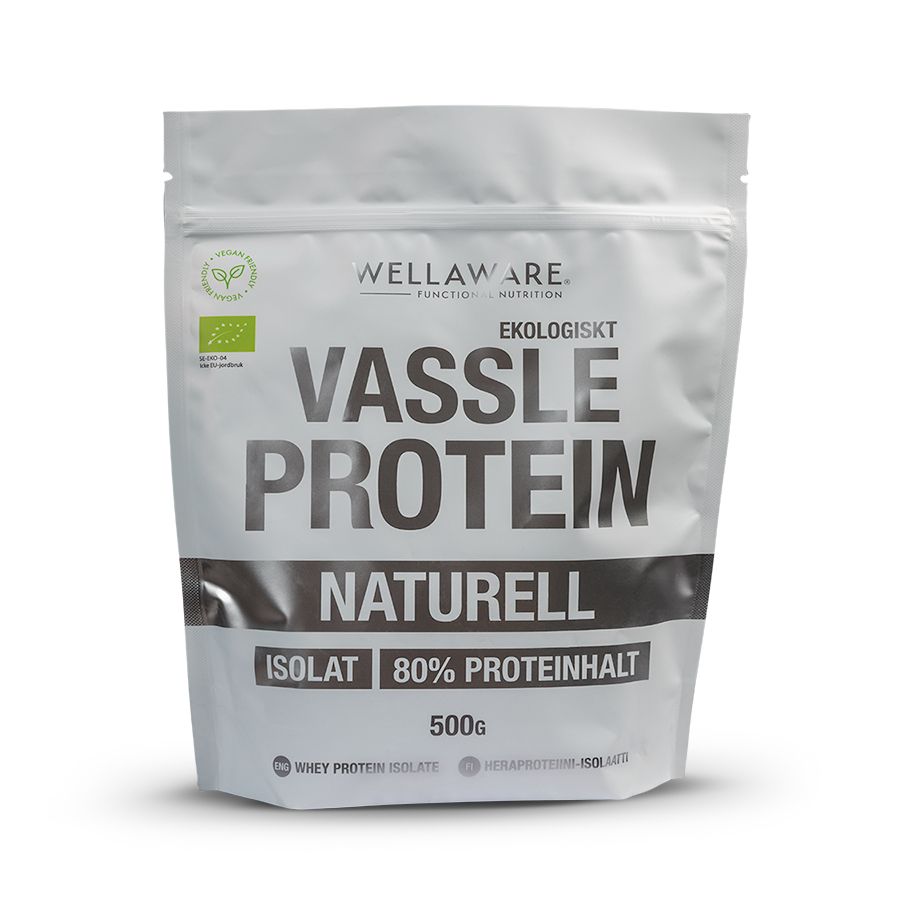 WellAware Ekologiskt vassleprotein naturell 500 g