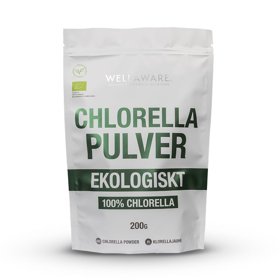 WellAware Food AB WellAware Ekologiskt Chlorella 200 g