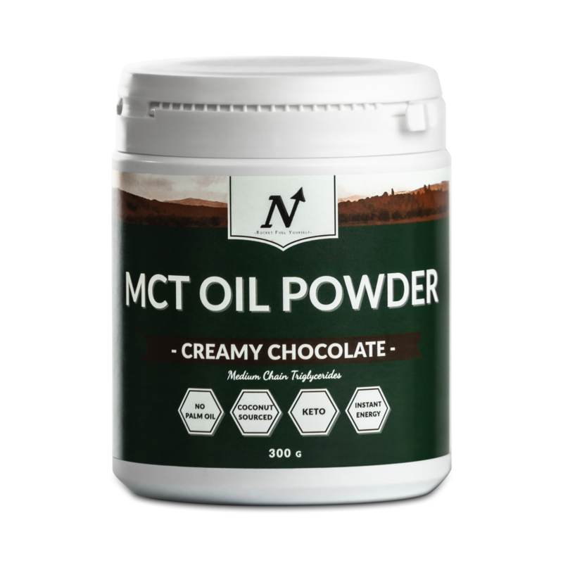 Nyttoteket MCT Oil Powder – Creamy Chocolate 300 g