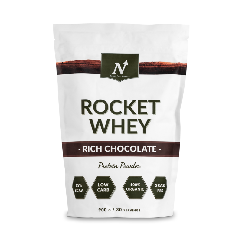 Nyttoteket Rocket Whey – Rich Chocolate 900 g