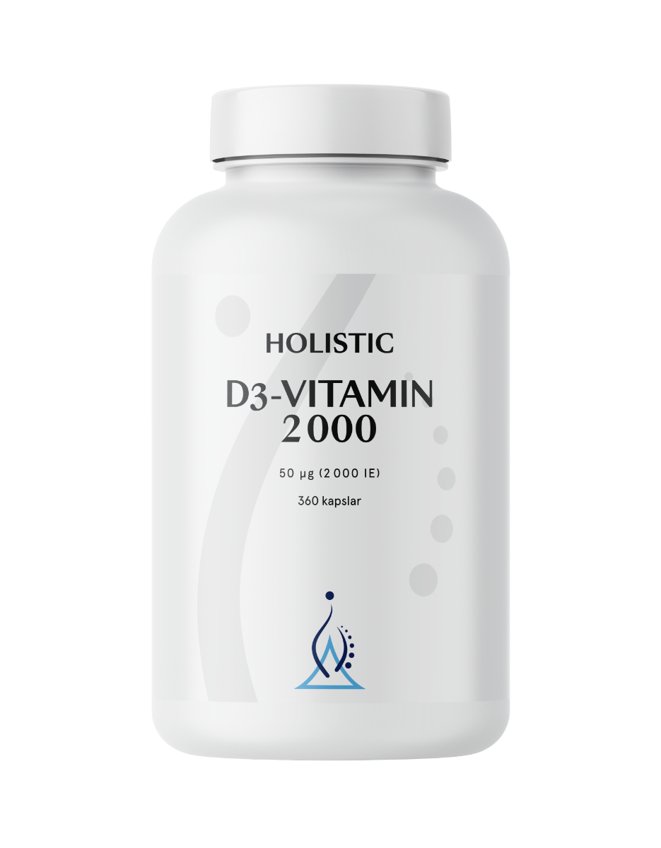 Holistic Sweden AB Holistic D3-vitamin 2000 360 st