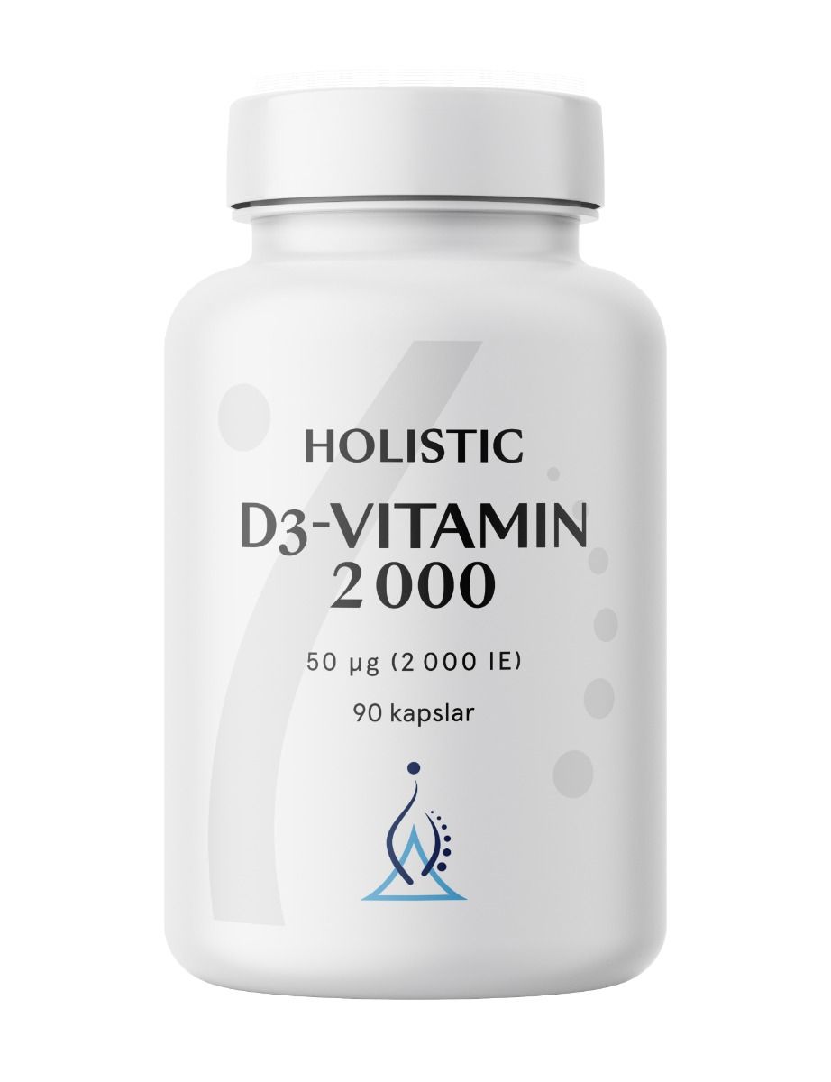 Holistic Sweden AB Holistic D3-vitamin 2000 90 st