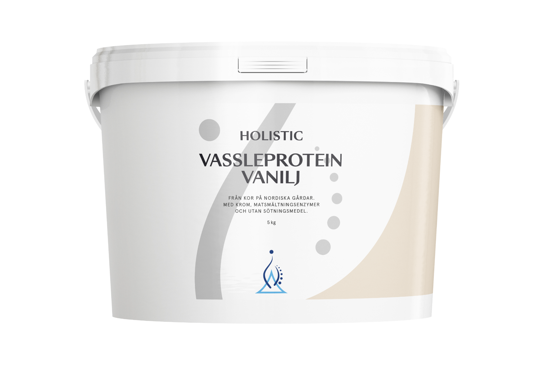 Holistic Vassleprotein vanilj hink 5 kg